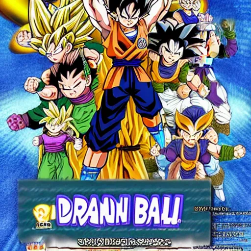 Image similar to ttrpg cover for dragon ball: grand adventures by Akira toriyama in the style of Dragon ball GT