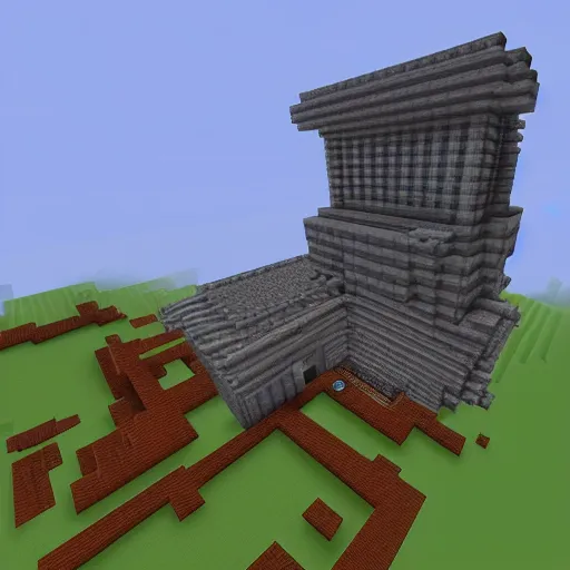 Prompt: hindenburg minecraft