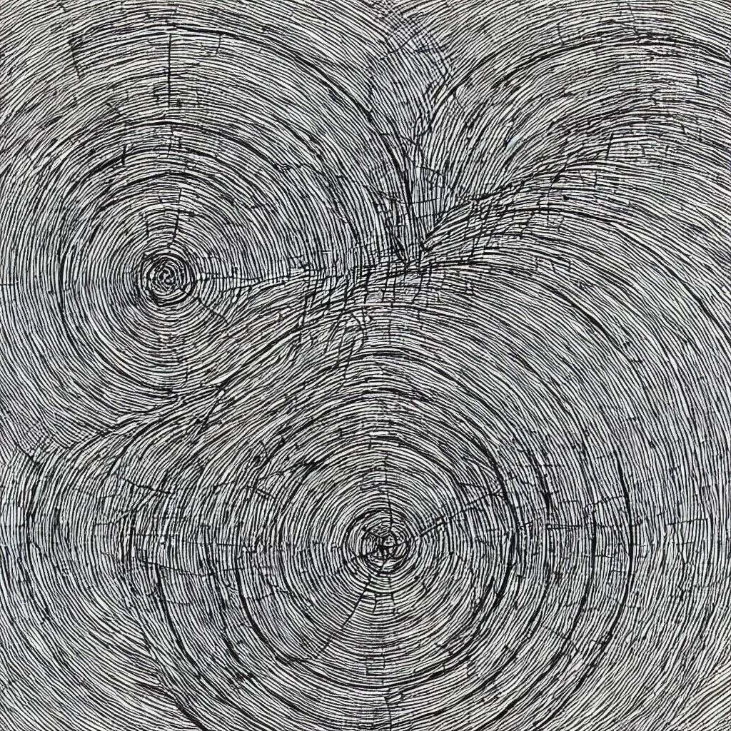 Image similar to one perfect circle, line drawing