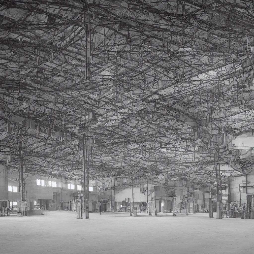 Image similar to industrial hall