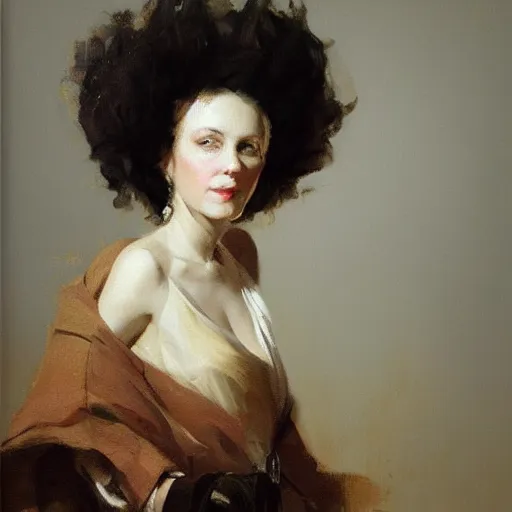 Image similar to oil on canvas portrait by hyacinthe rigaud Greg rutkowski