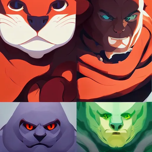 Image similar to face icon stylized minimalist thundercats, loftis, cory behance hd by jesper ejsing, by rhads, makoto shinkai and lois van baarle, ilya kuvshinov, rossdraws global illumination