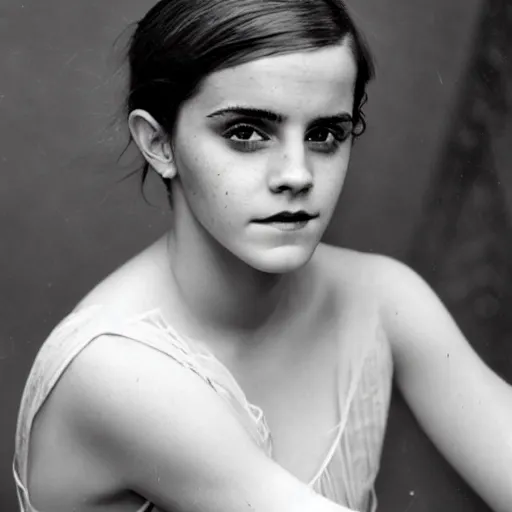 Image similar to emma watson in 1 9 2 0