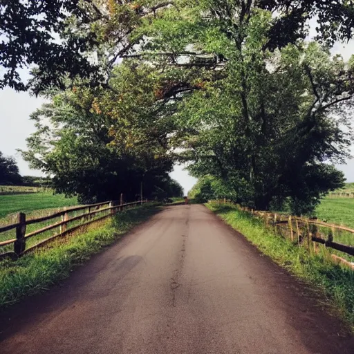 Image similar to roadtrip to a farm