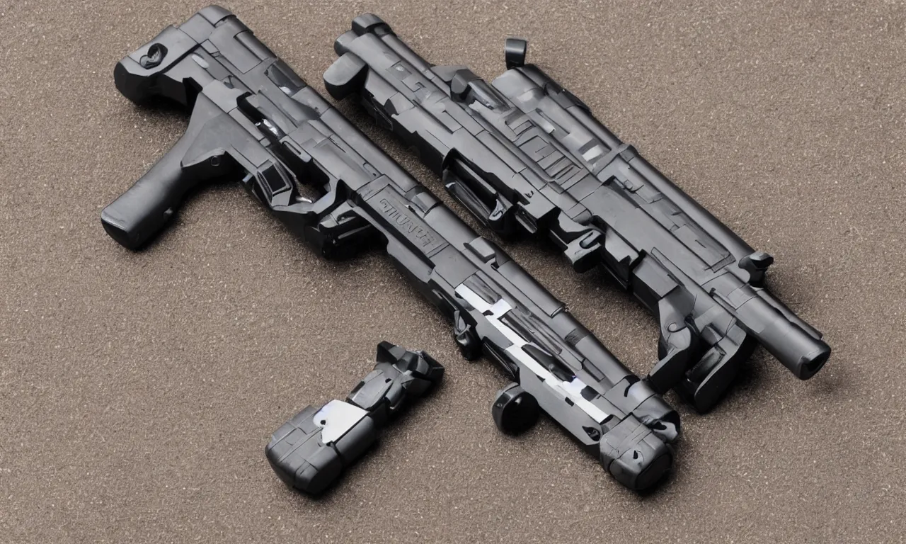 Image similar to a bio machine pistol design