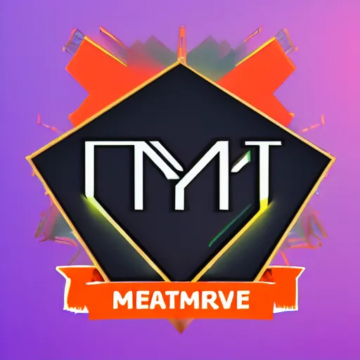 Image similar to a metaverse logo for a game