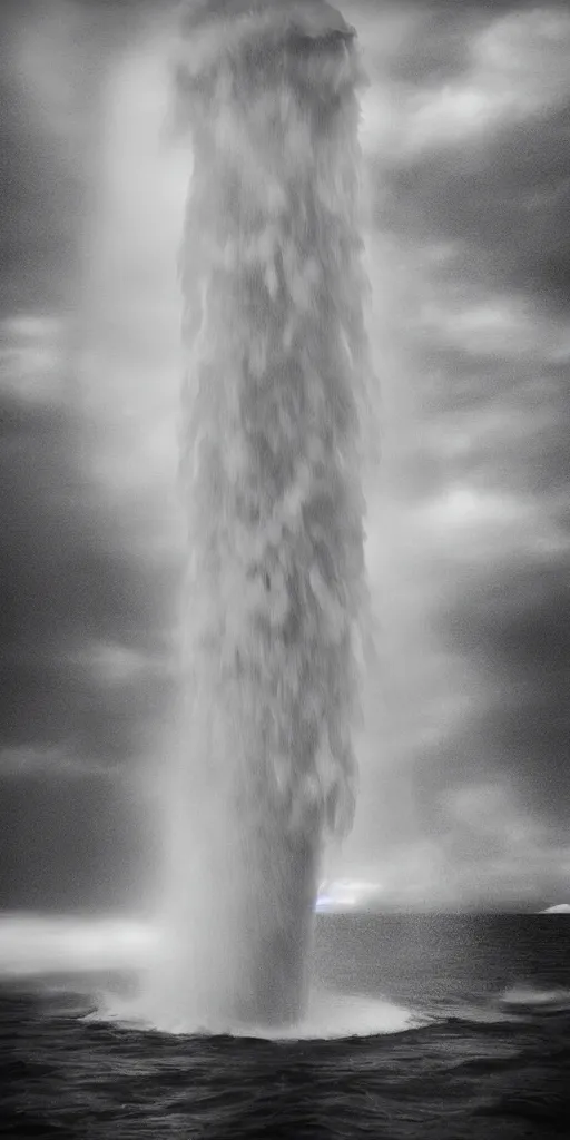 Prompt: water tornado, photorealistic, highly detailed, sharp focus, new york