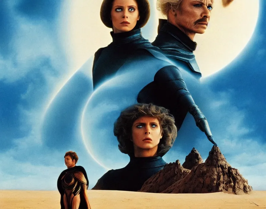 Image similar to dune, directed by alejandro jodorowsky, scifi, epic, ethereal, 8 k