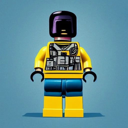 Image similar to toy astronaut painted as a blocks profile page in the lego style by lego, realistic, colorful, positive vibes, cinematic, hd