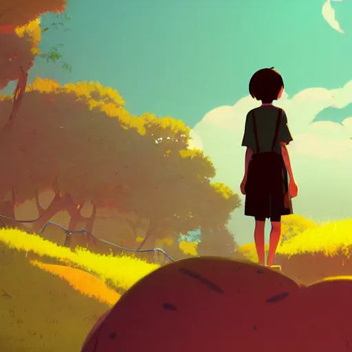 Image similar to poetry is the whispering of a truth by the shouting of the best possible lies, cory loftis, james gilleard, atey ghailan, makoto shinkai, goro fujita, studio ghibli, rim light, exquisite lighting, clear focus, very coherent, plain background