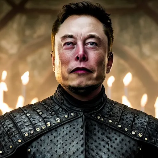 Prompt: Game of Thrones starring Elon Musk, 4k, cinematic,