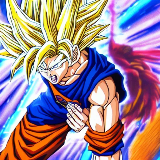 Super saiyan 1 million, Stable Diffusion