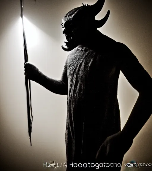 Image similar to demon creature, professional photography, high resolution, liminal eerie midnight backlit, a photograph taken by holloywood studios