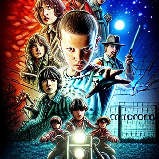 Image similar to stranger things movie poster