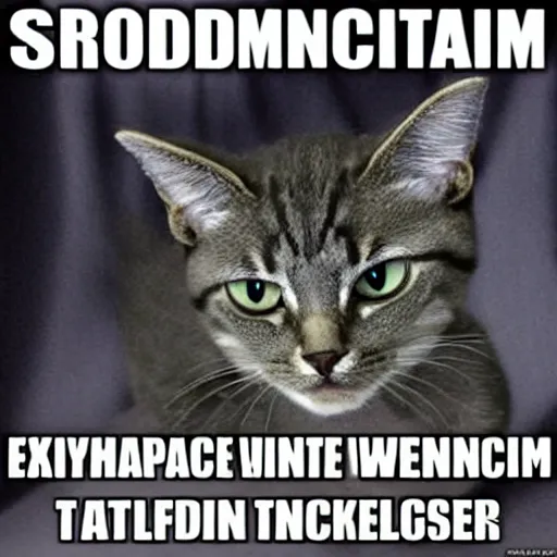 Image similar to Schrodinger cat quantum mechanics