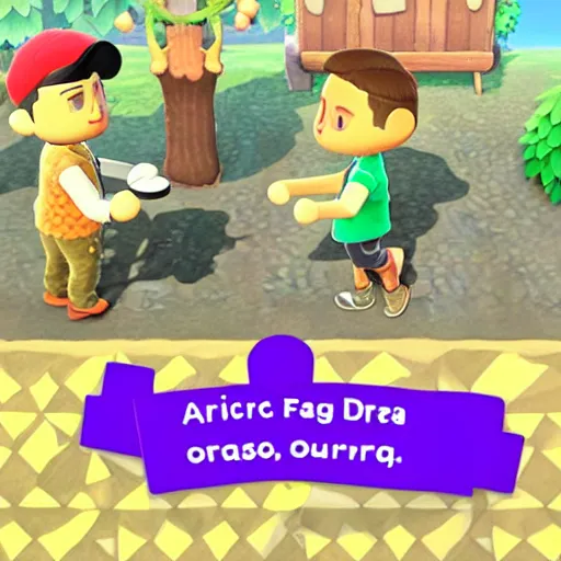 Image similar to drake in animal crossing