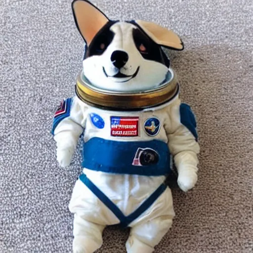 Image similar to “ corgi in astronaut suit ”