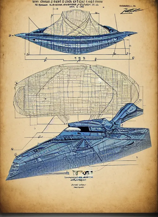 Image similar to pacific rim drift cross - section blueprints by thomas hubert. in the style of a 1 9 0 3 patent design diagram