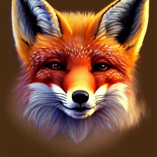 Image similar to portrait of a fox wearing a tiara, wreath flowers, fantasy art, d & d, trending on artstation, beautiful art, intricate, elegant, highly detailed, digital painting, concept art, smooth, sharp focus, illustration