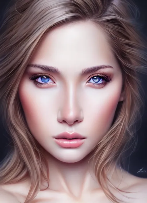 Image similar to a gorgeous female photo, professionally retouched, realistic, smooth face, perfect eyes, symmetrical, full body shot, wide angle, sharp focus on eyes, 8 k high definition, insanely detailed, intricate, elegant, art by artgerm