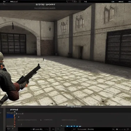 Image similar to Counter Strike real life gameplay, de_Dust 2 realistic graphics, ultrasharp, 4k , illustration, artstation