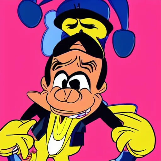 Image similar to the rapper drake as a looney tunes character, high detailed cartoon, looney tunes