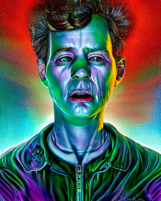 Prompt: portrait ultra dimensional ghostbusters entity, accidentally tripping on dmt and acid, psychedelic experience, overwhelming psychosis of self realization and burning awakening, ultra high definition, unreal engine 5, hyperrealism, masterpiece composition, by casey weldon, barclay shaw 8 k photorealistic