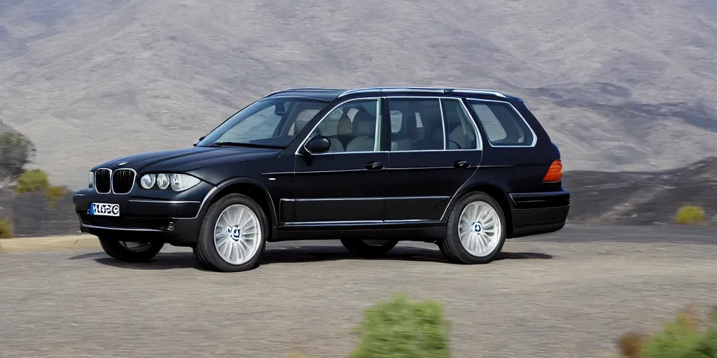 Prompt: 2000s BMW X7