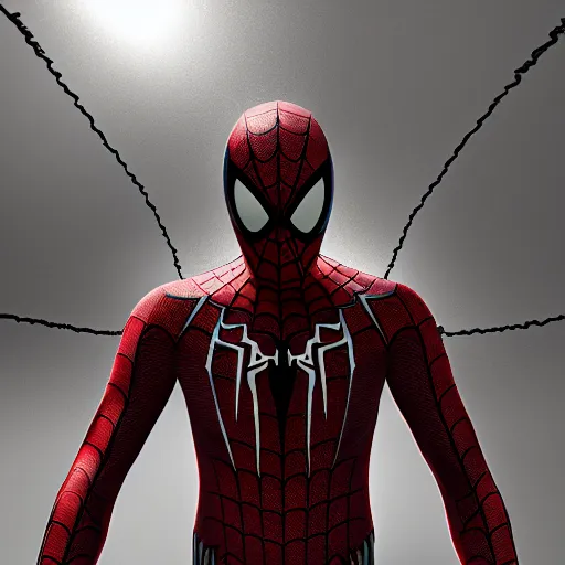 Prompt: spooderman, realistic, detailed, image, hdr, clear image, hdd, rtx on, dynamic lighting,