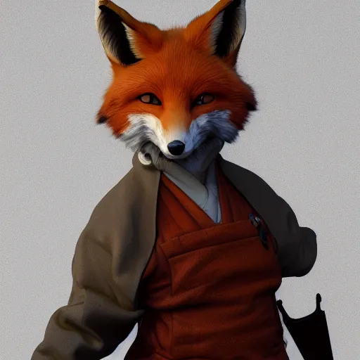 Prompt: rpg character design, anthropomorphic fox wearing kitsune mask, in the style of killian eng kawase hasui, 3 d render, artstation trending, 8 k, octane render, photorealistic, volumetric lighting caustics, surreal