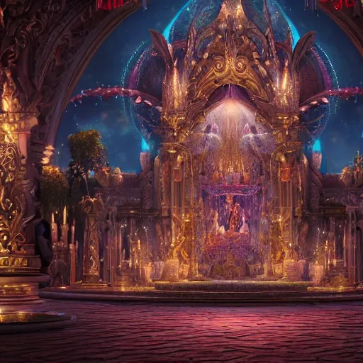 Prompt: the god of all gods, magical, fairy tale, stunning, surrounding cinematic light, hyper detailed, ornate and intricate, 4 k cinematic octane render, mind - blowing