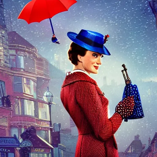 Image similar to mary poppins gta 5 cover art