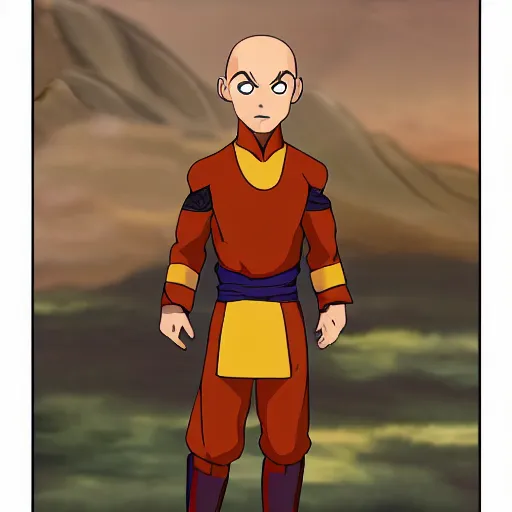 Prompt: avatar aang