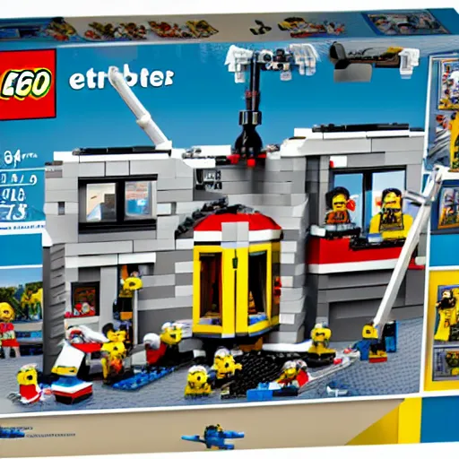 Image similar to promotional photo of meth lab lego set