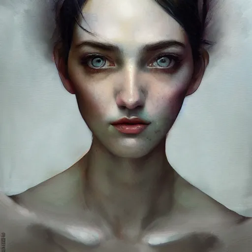 Image similar to lofi portrait pixar style by Lita Cabellut and Stanley Artgerm and Tom Bagshaw