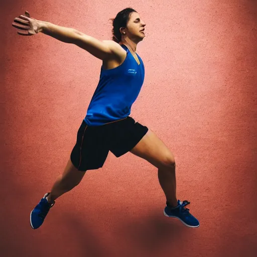 Image similar to this person is athletic, portrait photograph