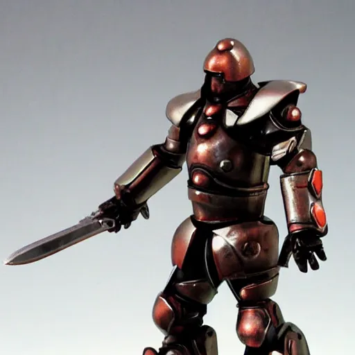 Image similar to futuristic iron knight