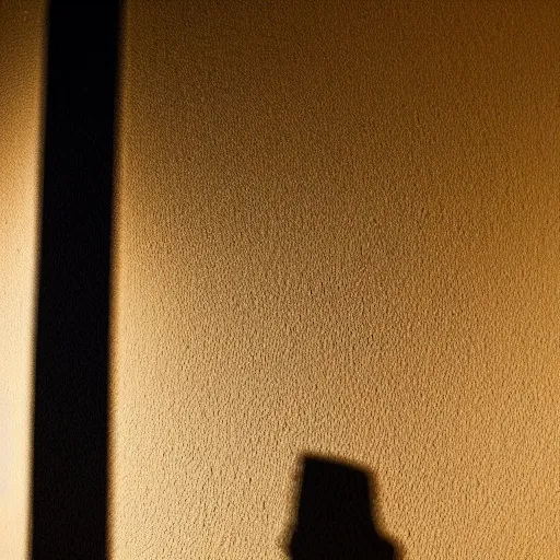 Prompt: tall shadow watching someone in their bedroom at night