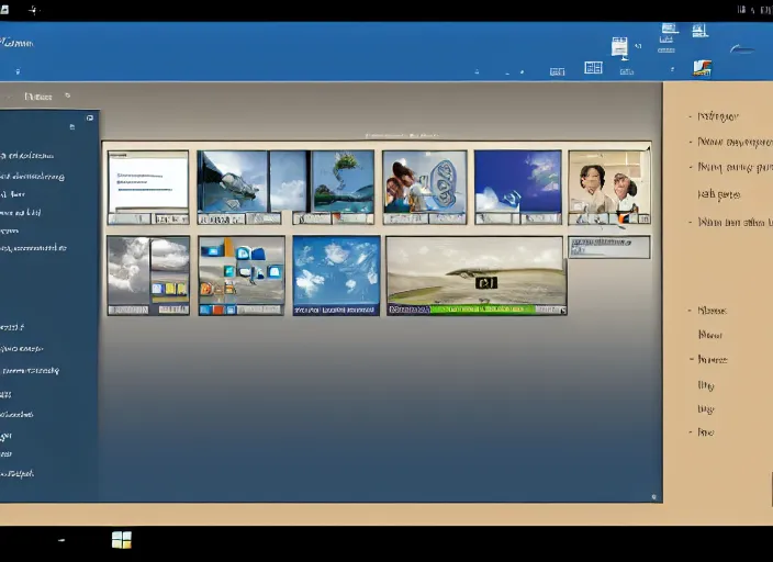 Prompt: Windows 7X, Screenshot
