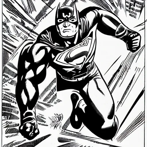 Image similar to superhero, clear focus, sharp focus, smooth, comic style, art by jack kirby