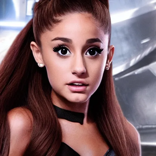 Prompt: ariana grande in the film avengers