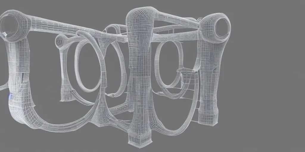 Prompt: amazing futuristic design for a 3D printer, intricate, highly detailed, smooth, sharp focus