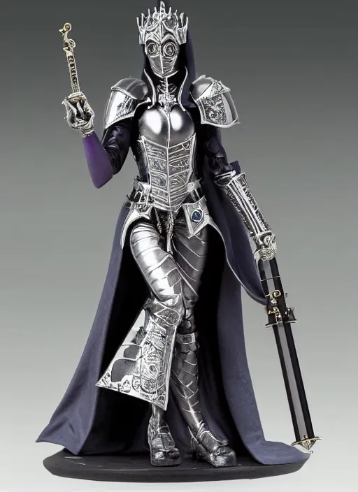 Image similar to 80mm, resin detailed model figure of Alchemy Imperial Princess knight gothic silver