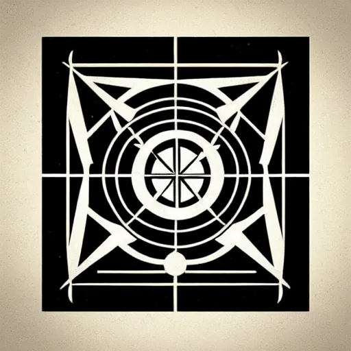 Image similar to “ allomancy symbols from mistborn in art deco style ”