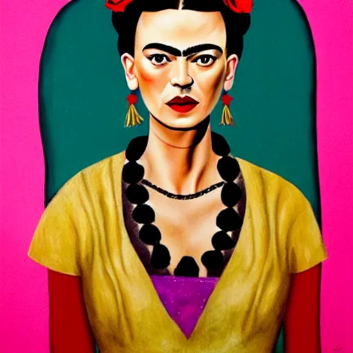 Prompt: taylor swift broken heart frida kahlo