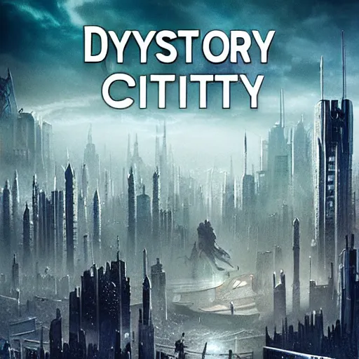 Prompt: dystopic fantasy city