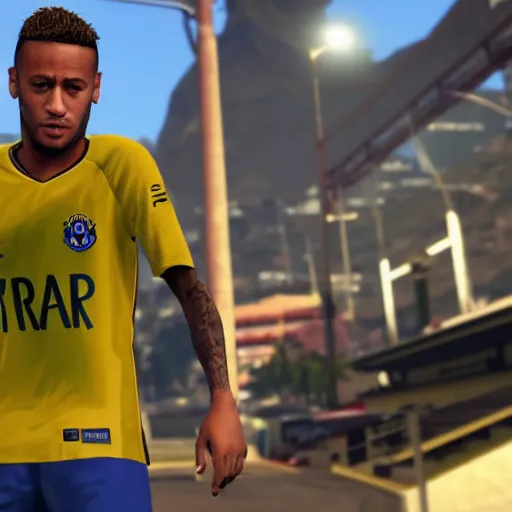 Image similar to neymar in gta v