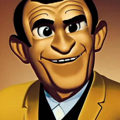 Prompt: Rod Serling as a Disney character