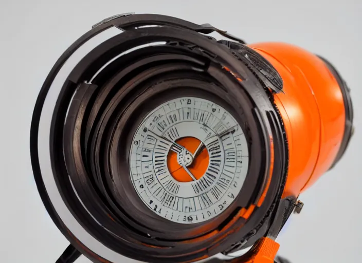 Image similar to photo still of a ( ( clockwork ) ) orange, 8 k, studio lighting bright ambient lighting key light, 8 5 mm f 1. 8