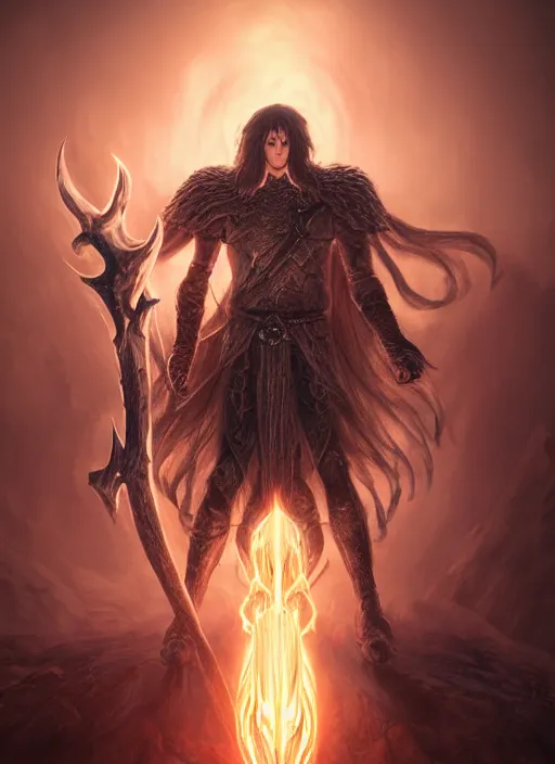 Prompt: griffith berserk, ultra detailed fantasy, elden ring, realistic, dnd character portrait, full body, dnd, rpg, lotr game design fanart by concept art, behance hd, artstation, deviantart, global illumination radiating a glowing aura global illumination ray tracing hdr render in unreal engine 5